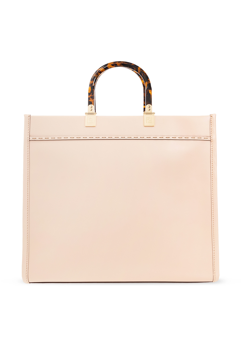 ●FENDI● Medium Sunshine Tote Bag Pink 8BH386ALFYF065R 8BH3 Fendi Pink Leather Medium Sunshine Shopper Tote Fendi | TLC